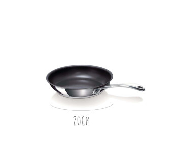 Beka Chef non-stick stekepanne i rustfritt stål 2