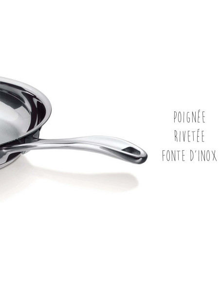 Padella in acciaio inox Beka Chef