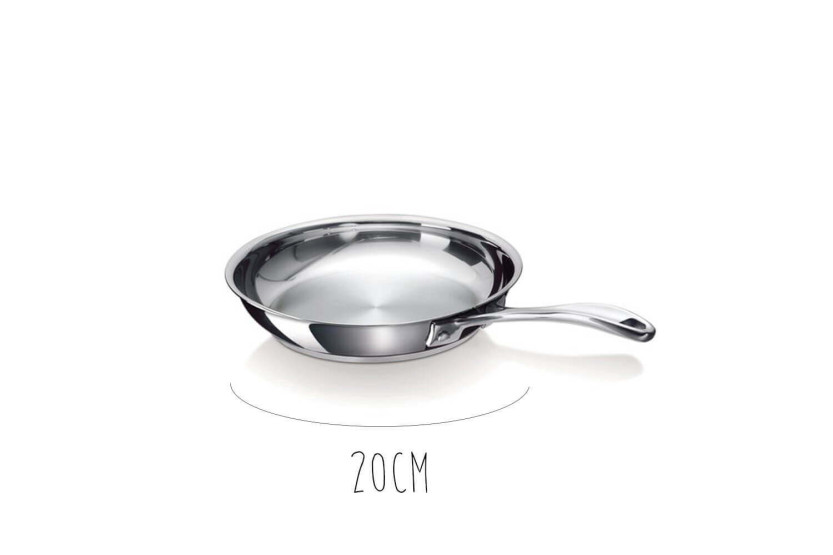Padella in acciaio inox Beka Chef