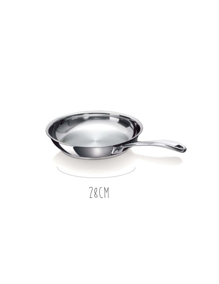 Sartén de acero inoxidable Beka Chef