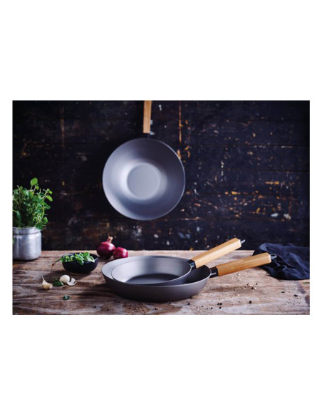 Wok de acero al carbono Beka Nomad