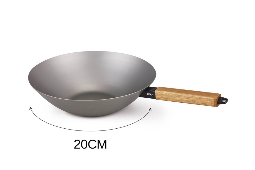 Beka Nomad Wok aus Karbonstahl