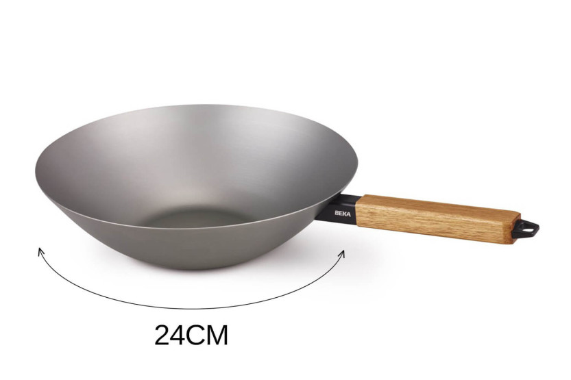 Wok de acero al carbono Beka Nomad