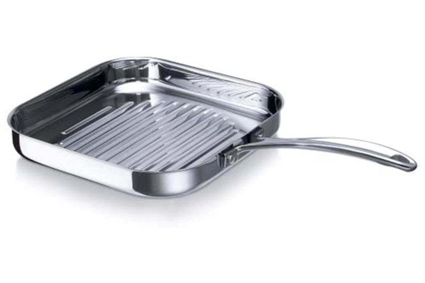 Beka Chef stainless steel square grill pan 26.5x26.5cm