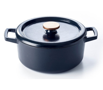 Beka Nori geëmailleerde gietijzeren ronde braadpan 26cm