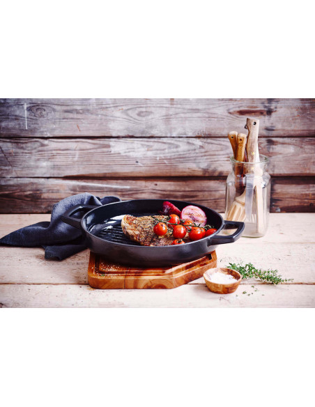 Beka Nori geëmailleerde gietijzeren grillpan 28cm