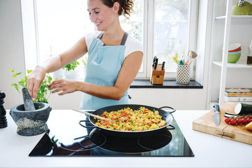 Piatto per paella in alluminio antiaderente Beka da 38 cm