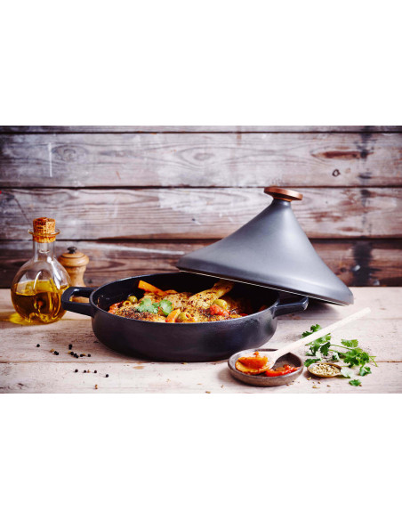 Beka Nori enamelled cast iron tagine dish 28cm