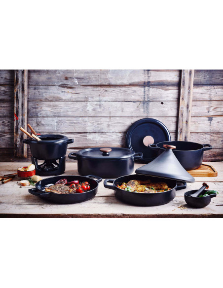 Beka Nori emaloitu valurautainen tagine-astia 28cm
