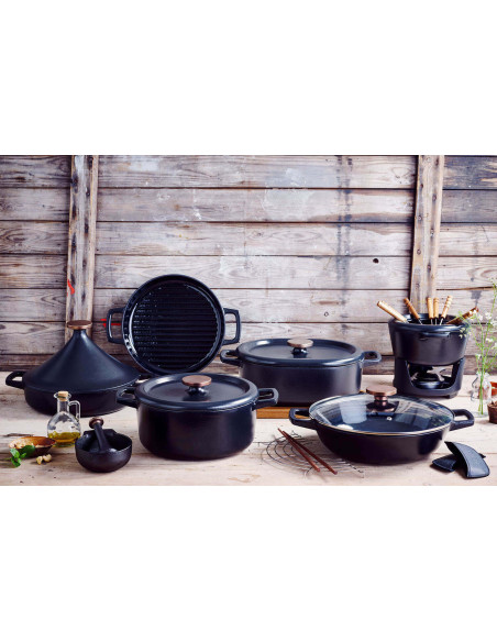 Beka Nori emaloitu valurautainen tagine-astia 28cm