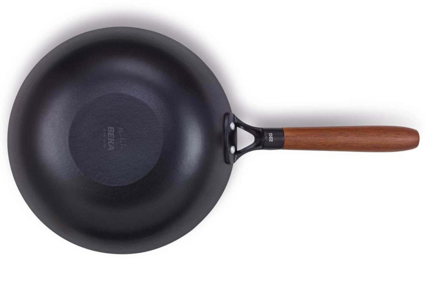 Wok antiadherente de hierro esmaltado Beka Mandala