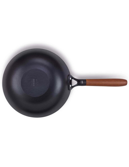 Wok antiadherente de hierro esmaltado Beka Mandala