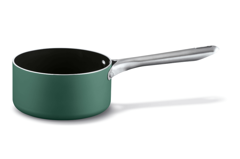 4-teiliges Kochset Beka Mobi mit Keramikbeschichtung 16, 20, 24 und 28 cm - Grün