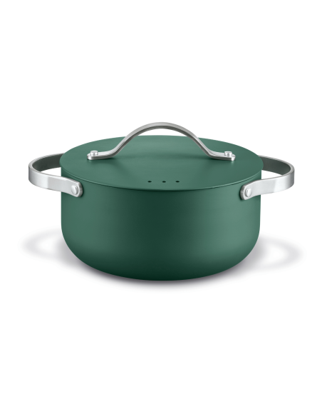 4-teiliges Kochset Beka Mobi mit Keramikbeschichtung 16, 20, 24 und 28 cm - Grün
