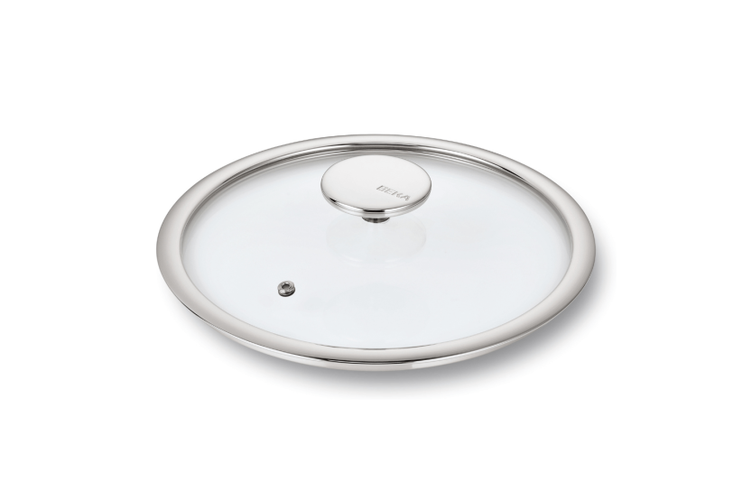 Tapa de cristal Beka R'Evolution con anillo de acero inoxidable