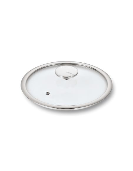 Tapa de cristal Beka R'Evolution con anillo de acero inoxidable
