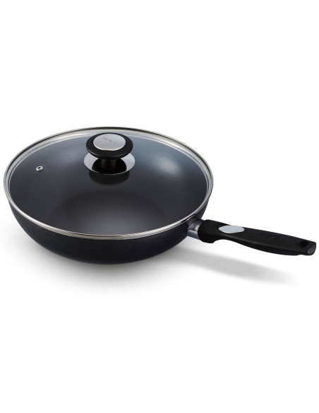 Wok Beka Pro Induc 28 cm med keramisk non-stick-belegg + glasslokk