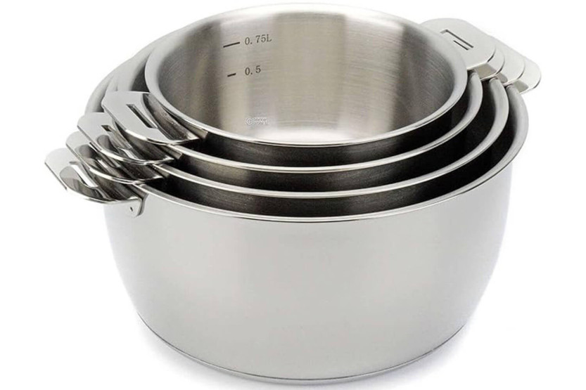Juego de 4 cacerolas extraíbles Beka Select de 14 a 20 cm en acero inoxidable 18/10