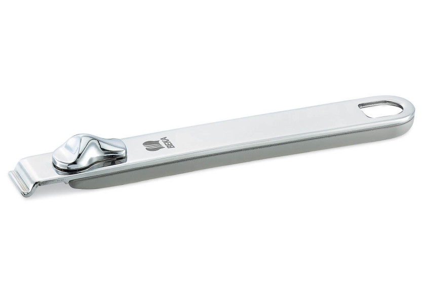 Abnehmbarer Griff Beka Select grau aus Edelstahl und Bakelit