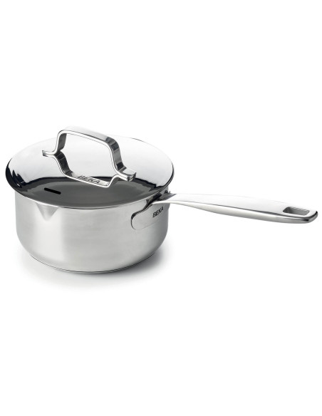 Beka Maestro cacerola 16cm 18/10 acero inoxidable 2 picos + tapa