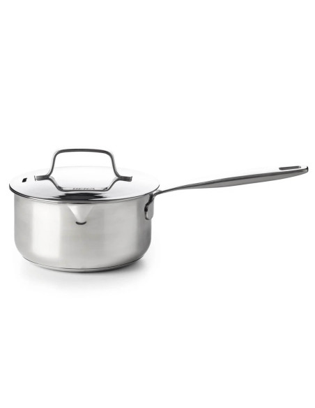 Kasserolle Beka Maestro 16cm aus Edelstahl 18/10 2 Ausgüsse + Deckel