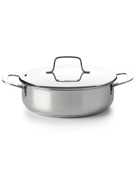 Sauteuse Beka Maestro 24cm 18/10 rustfrit stål 2 håndtag + låg