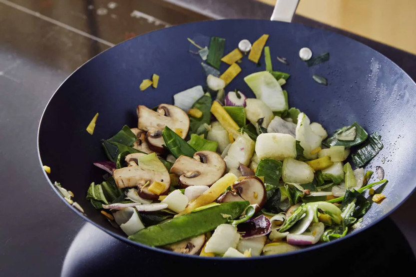 Beka Maestro 31 cm non-stick wok i kulstofstål