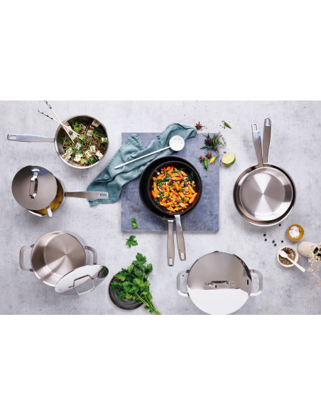 Beka Maestro 24cm pot in 18/10 stainless steel + lid