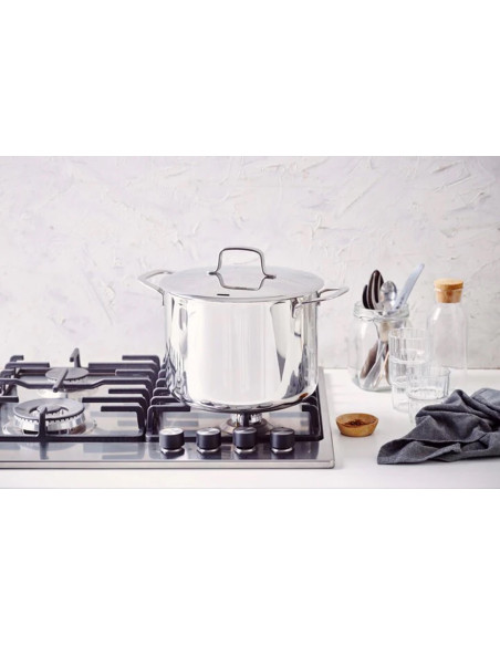 Cacerola Beka Maestro 24cm en acero inoxidable 18/10 + tapa
