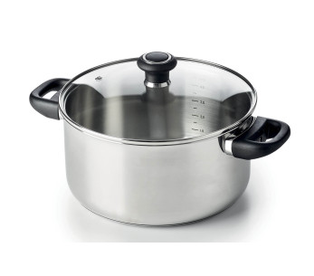 Cacerola Beka Polo de acero inoxidable 18/10 + tapa de cristal 2
