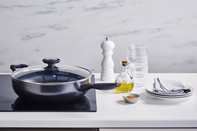 Sauteuse Beka Pro Induc non-stick keramisk belegg + glasslokk
