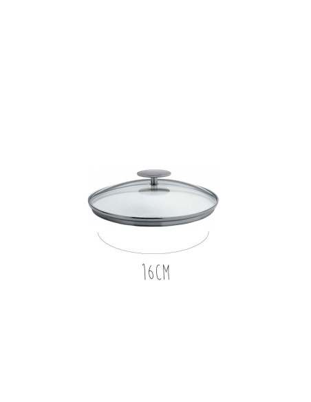 Tapa de cristal curvado Cristel Platine