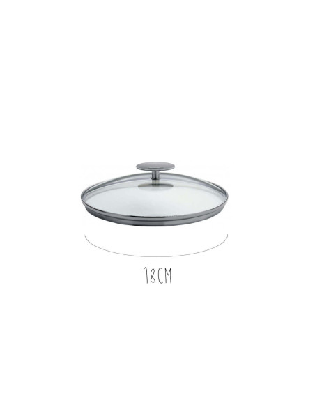 Tapa de cristal curvado Cristel Platine