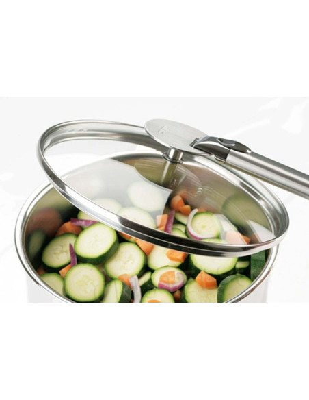 Cristel Platine böjt glaslock