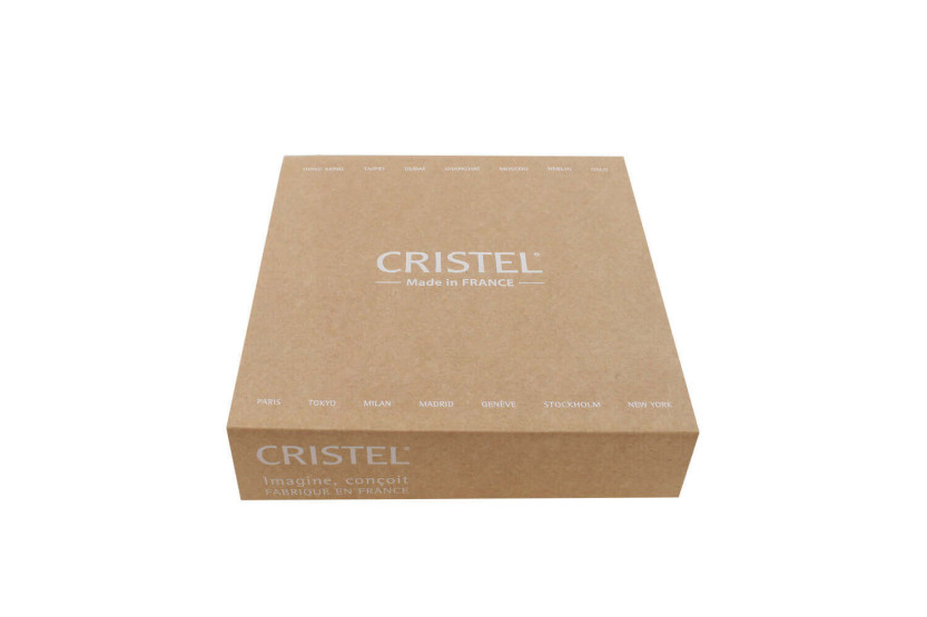 Tapa de cristal curvado Cristel Platine