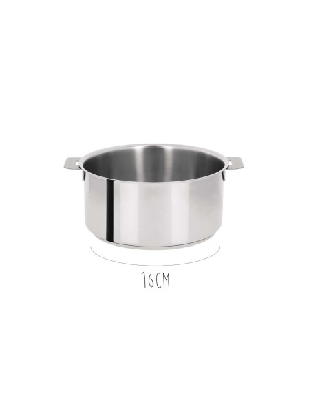 Cristel Mutine Uitneembare roestvrijstalen steelpan