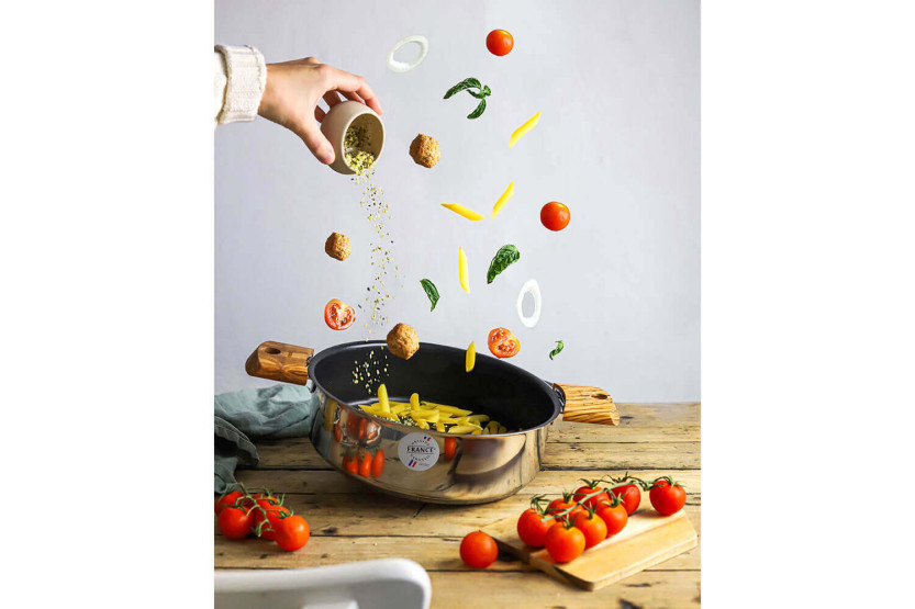 Cristel Mutine Removable Exceliss non-stick stekepanne i rustfritt stål