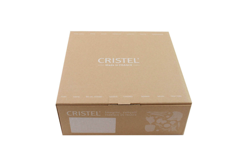 Cristel Mutine Irrotettava Exceliss ruostumattomasta teräksestä valmistettu tarttumaton paistinpannu