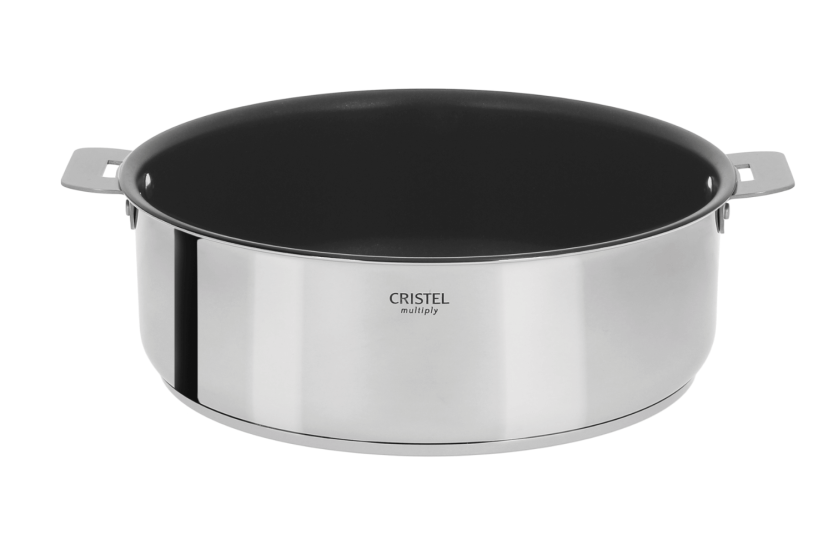 Cristel Casteline aftagelig Exceliss 5-lags non-stick stegepande i rustfrit stål