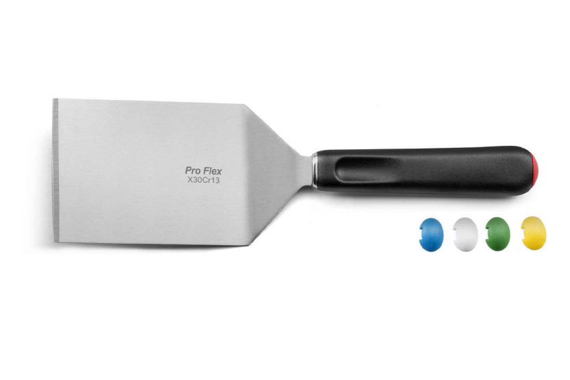 Sabatier Trompette Pro Flex HACCP brede en stijve schuine spatel 15cm