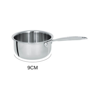 Mini-panela Cristel Castel'Pro de 3 camadas em aço inoxidável 18/10 2