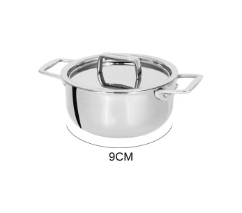Mini stufato Cristel Castel'Pro a 3 strati in acciaio inox 18/10 2