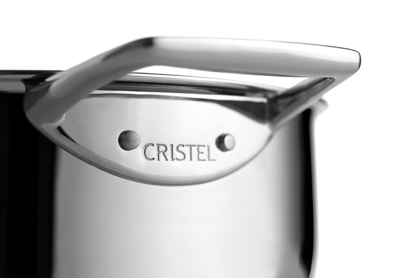 Cristel Castel'Pro 5-kerroksinen 18/10 ruostumattomasta teräksestä valmistettu pataruukku.