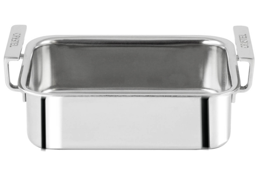 Mini pirofila Cristel Castel'Pro 10x12cm a 3 strati in acciaio inox 18/10