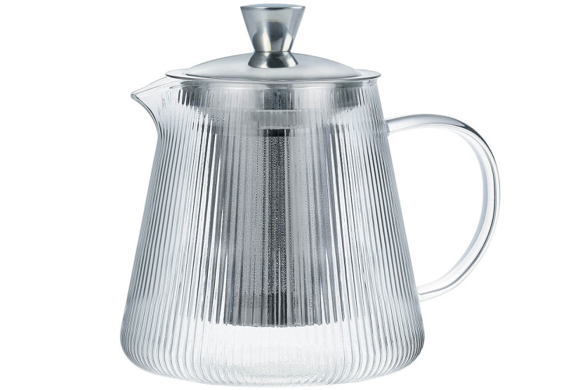 Cristel Darjeeling 1,2 l tekanne i borosilikatglass med avtakbart filter