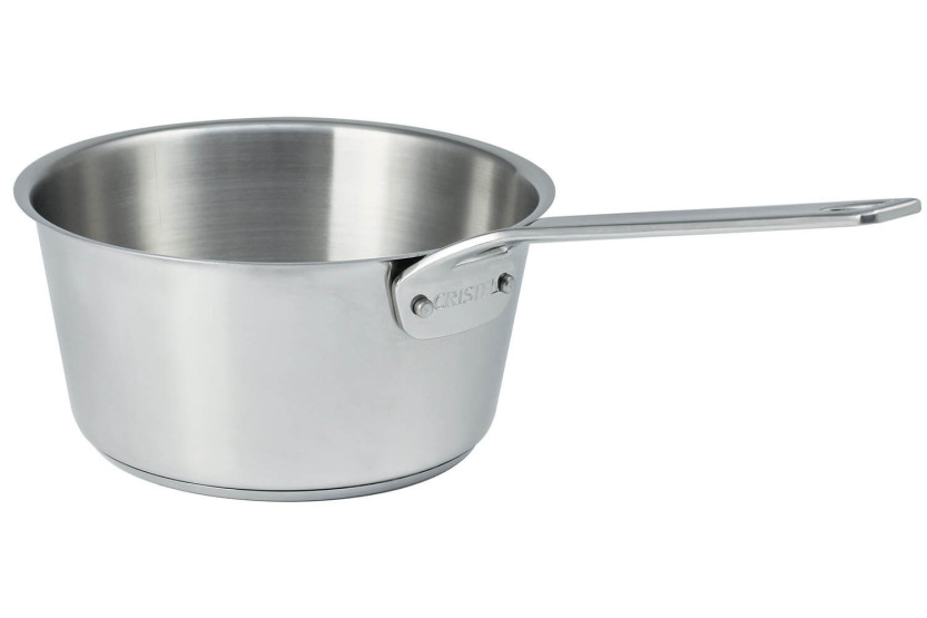 Set di 3 pentole Cristel 1826 in acciaio inox 18/10 spazzolato