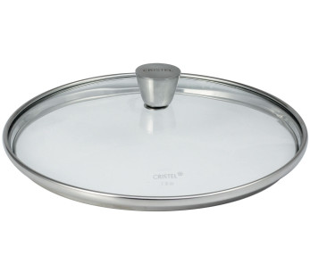 Tapa de cristal curvado Cristel 1826 con protector de gatillo de acero inoxidable 2