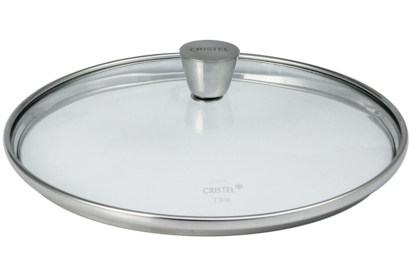 Tapa de cristal curvado Cristel 1826 con protector de gatillo de acero inoxidable