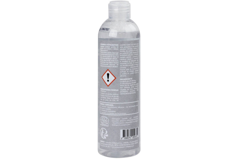 Produto de limpeza ecológico para aço inoxidável Cristel Renox - frasco de 300ml