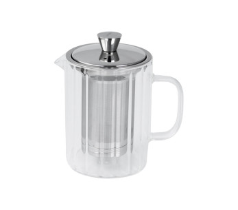 Cristel Breakfast 0,8L tekanna i borosilikatglas med avtagbart filter